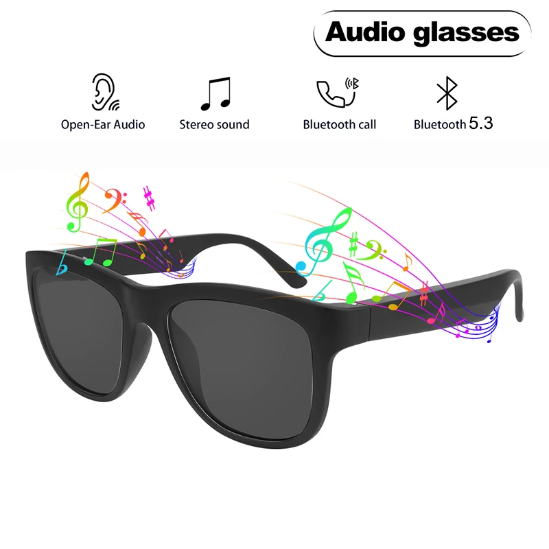 النظارات الذكية بلوتوث UV400 سماعة لاسلكية لعبة النظارات المضادة الأزرق الرجعية النظارات الشمسية هي مناسبة الروبوت الهواتف التفاح