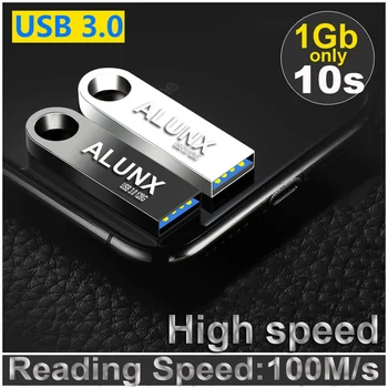 100 ٪ الأصلي ALUNX USB 3.0 USB 64 قرص فلاش 128G بندريف GB USB الذاكرة 16G حملة القلم 32G usb عصا 64G Pendrive128G