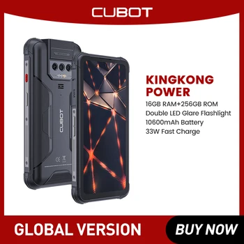 Cubot KingKong الطاقة الذكي للماء وعرة الروبوت 13 8GB+256GB 10600mAh 6.5