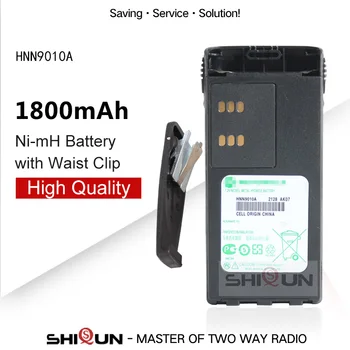 HNN9010A بطارية Ni-Mh 1800mAh متوافق مع GP338 GP328 PTX760 Pro5150 PTX760 تخاطب انفجار أعلى خلية البطارية DC7.2V