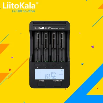 LiitoKala Lii-500 لا مثيل الذكية شاحن البطارية LCD عرض 18650 26650 16340 18350 3.7 V 1.2 V بطارية اختبار القدرات