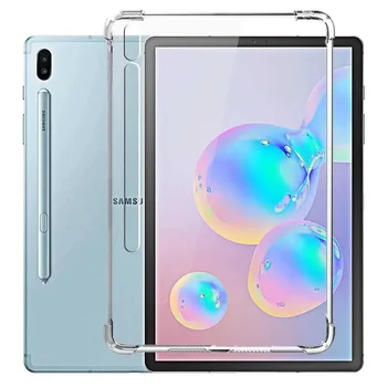 Silicon Case For Samsung Galaxy Tab S9 Plus12.4 S9 الترا S9 S8 S8+ S8 الترا A8 S7 FE A7 لايت A7 S7 S7+ S6 لايت S6 8.4 8.0