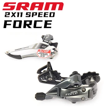 SRAM القوة 22 2X11 سرعة الطريق دراجة Groupset الجبهة الخلفية ديرايليور قصيرة/منتصف القفص الدراجة عدة
