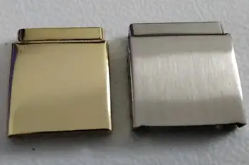 W6129 للصدأ ووتش سوار حزام الموسع قفل التمديد مع خطوة لون الذهب أو الفضة