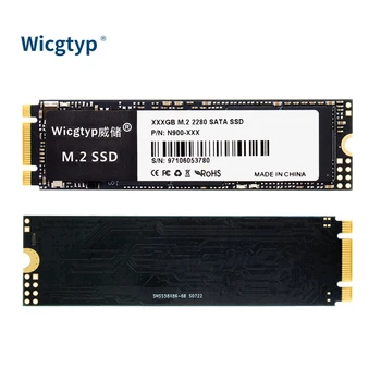 Wicgtyp M. 2 2280 NGFF SATA3 SSD 128GB 256GB 512GB 1TB SSD القرص HDD M2 SATAIII الداخلية محركات الأقراص الصلبة على سطح المكتب كمبيوتر محمول
