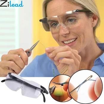 Zilead 250 درجة الرؤية النظارات المكبر مكبرة نظارات نظارات القراءة المحمولة هدية للآباء والأمهات Presbyopic التكبير