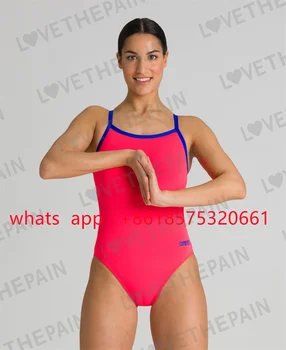 إمرأة رياضي رقيقة حزام المتسابق مرة أخرى قطعة واحدة ملابس السباحة في المياه المفتوحة مسابقة الصيف ملابس التدريب اللياقة البدنية ملابس الشاطئ