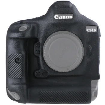 سيليكون المطاط كاميرا واقية حالة الجسم Skin For Canon 1DX / 1DX2 Mark II III 1DX3 الثالث حقيبة الكاميرا غطاء حامي