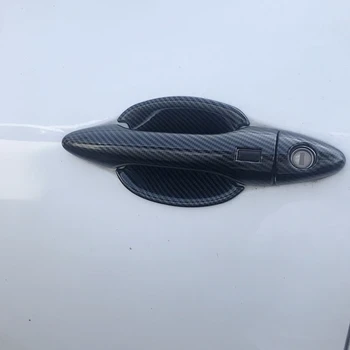 هيونداي IX35 2010-2017 ABS السيارة الخارجي مقبض الباب قبض غطاء الباب وعاء حماية تقليم ملصقا الملحقات